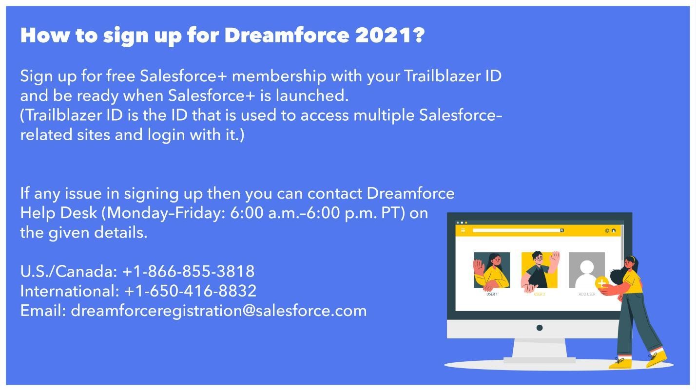 3 signup for Dreamforce
