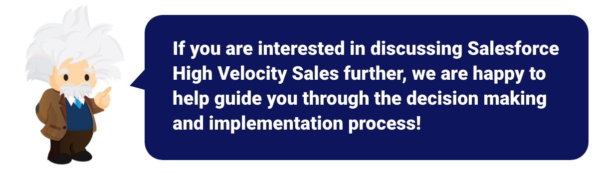 Einstein Mascot - We can help you implement High-Velocity Sales